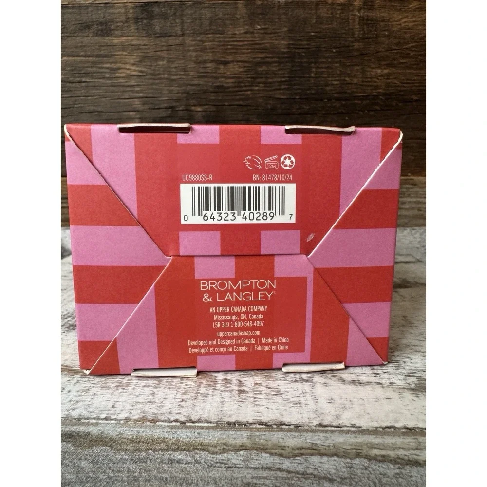 Brompton & Langley Rose Milk‎ Tea Foot Cream 2.5oz Gift Pack With Socks New